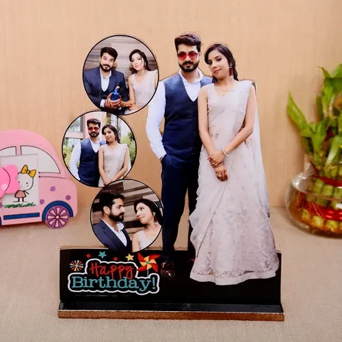 Happy Birthday My Love wooden Cutout