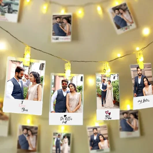 Personalized LED Strip Photo Wall Decor