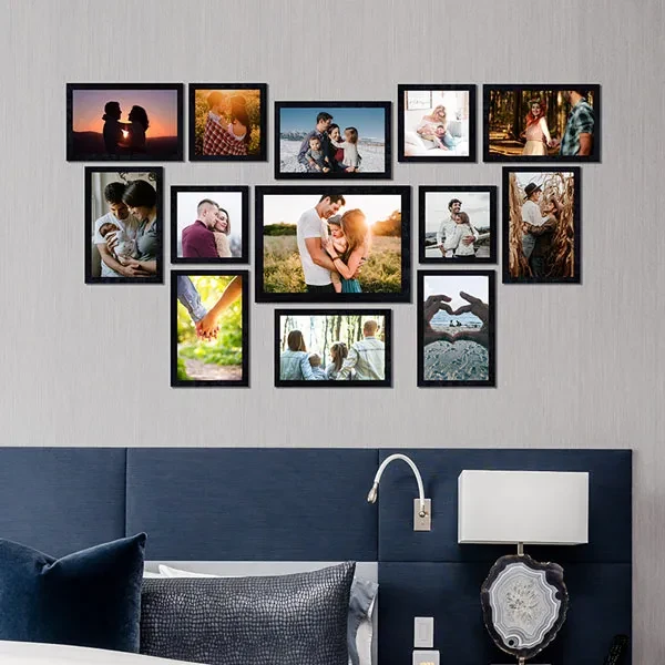 Family Wall frame set of Thirteen