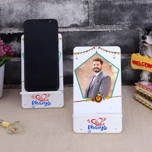 Mere Pyare Bhiya Personalized Mobile Stand