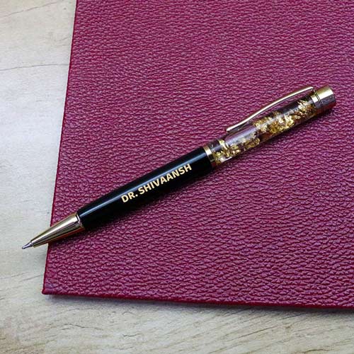 Personalized Gold Finish Pen