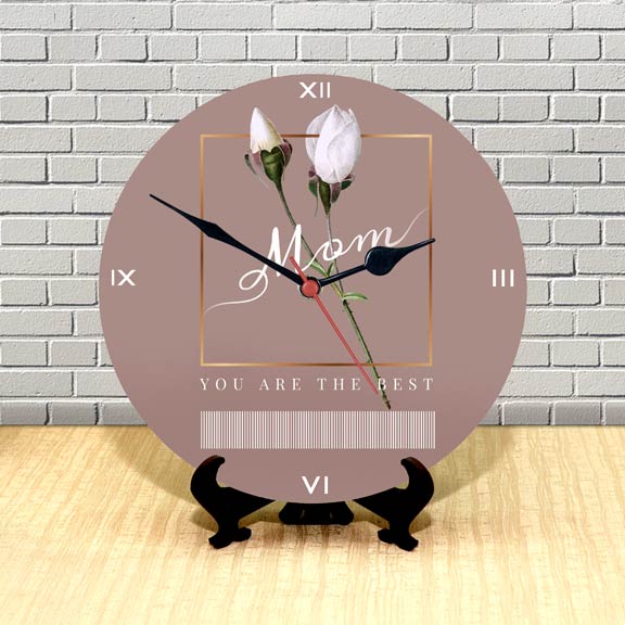 Mom You are the Best Table Clock