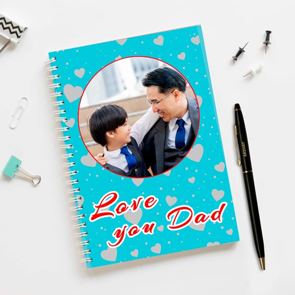 Personalized Notebook Pen Combo Set for Dad