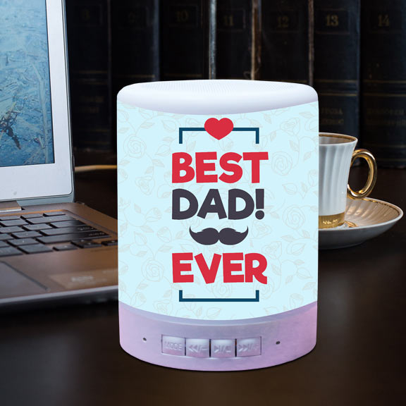 Best Dad Ever Personalized BT Speaker