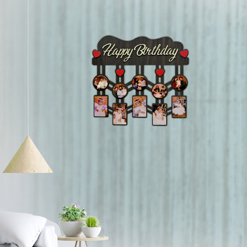 Birthday Wishes Personalized Wall Frame