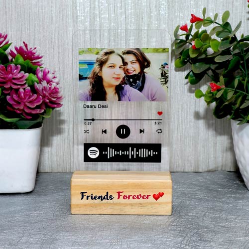 Friends Forever Spotify Frame