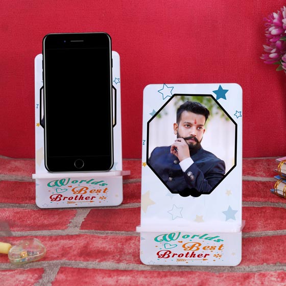 Best Brother Personalized Mobile Stand