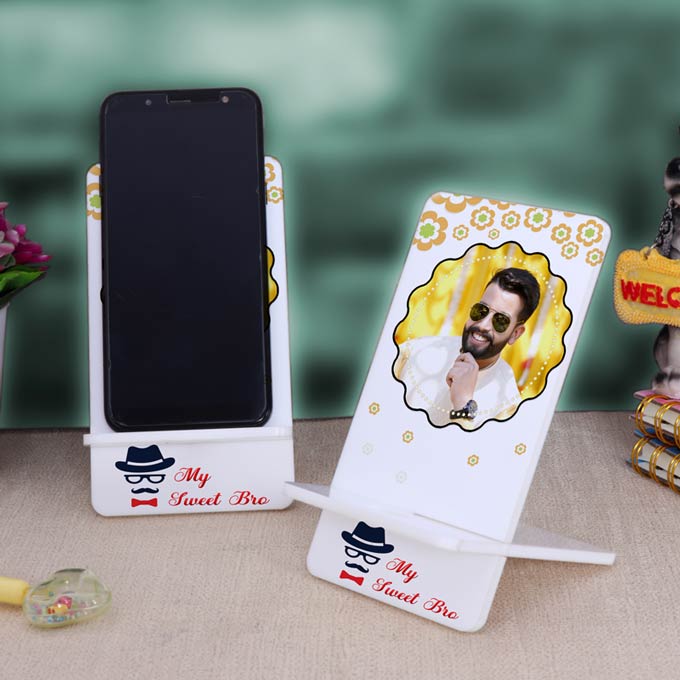 My Sweet Bro Personalized Mobile Stand
