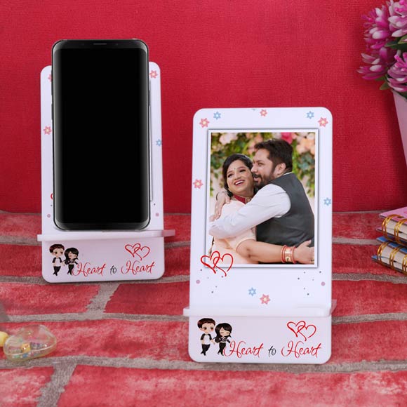Heart to Heart Personalized Mobile Stand