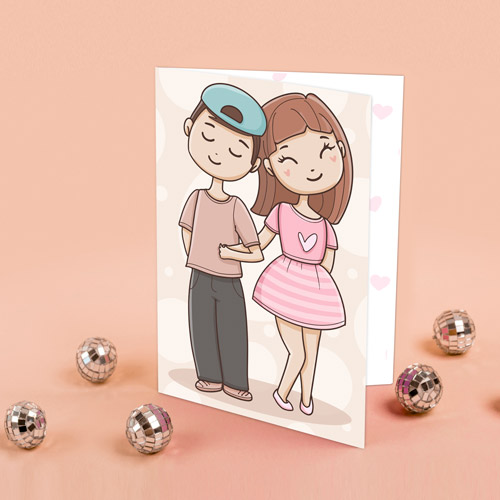 Personalized Love Proposal Greeting Card