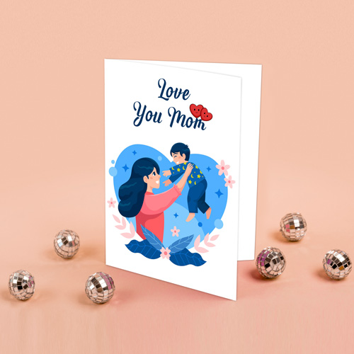 Personalized Greeting Card for Mom