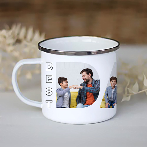 Best Dad Ever Steel Mug