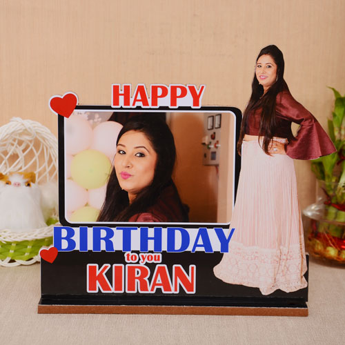 Female Friends Birthday Personalized wooden Cutout