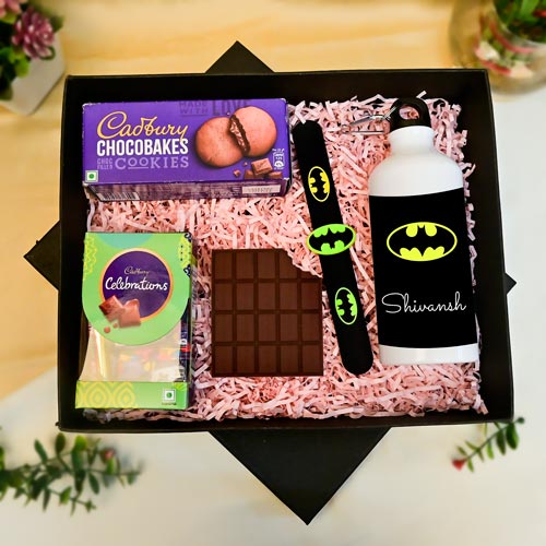 Batman Bro Rakhi Gift Hamper