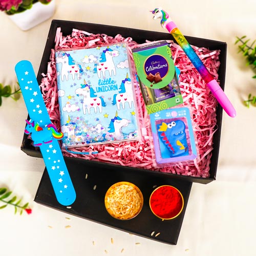 Unicorn Rakhi Gift Hamper