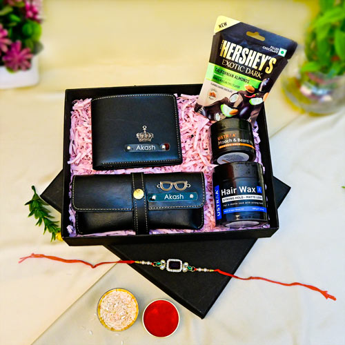 Personalized Rakhi Gift Hamper for Bro