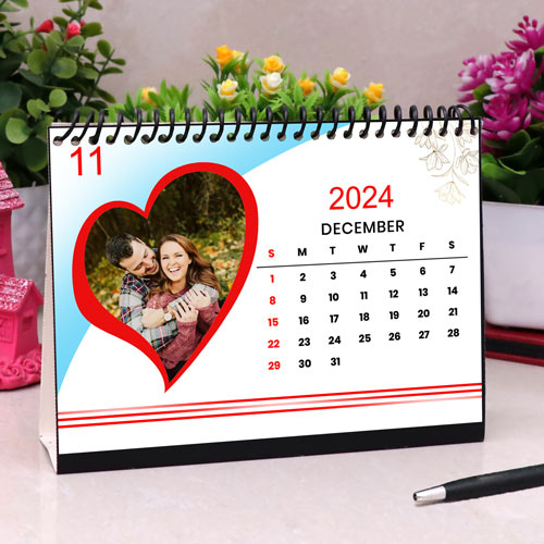 Personalized Love Theme Calendar for Couple