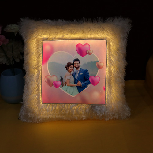 Its all love personalized LED Cushion