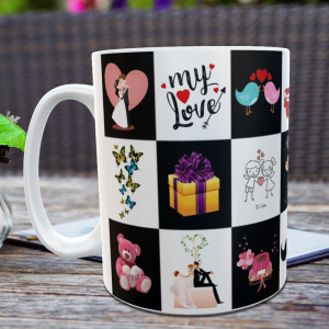 Chess Board Love Mug