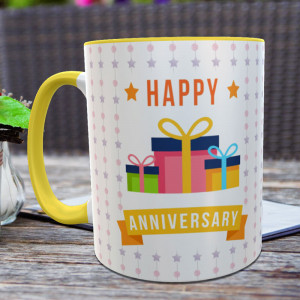 Happy Anniversary Personalized Mug