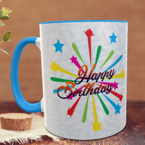 Star Birthday Personalized Mug