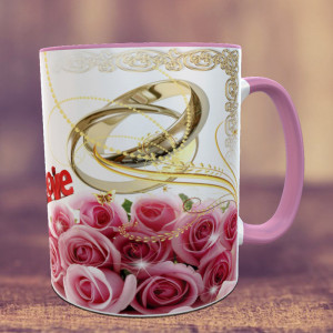 Gold Love Personalized Mug