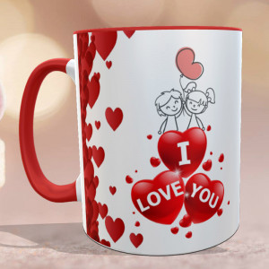 Loving Hearts Personalized Mug