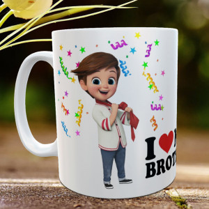 Personalized Cute Brother Mug