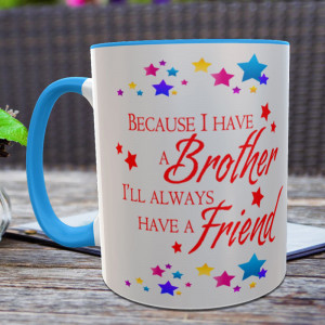 My Brother is My Friend Personalized Mug