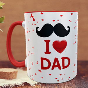 Love You Dad Personalized Mug