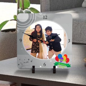 Personalized Birthday Wishes Clock