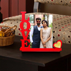 Personalized Love Wooden Photo Frame