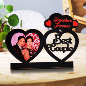 Personalized Together Forever Wooden Photo Frame