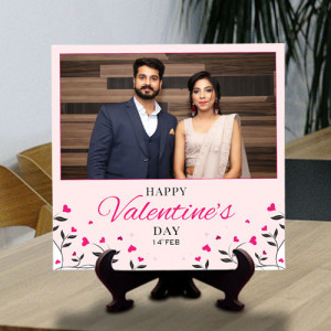 Valentine Day Wishes Personalized Tile