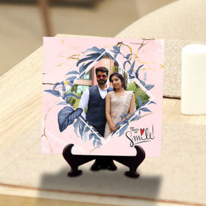 You Make me smile Personalized Tile