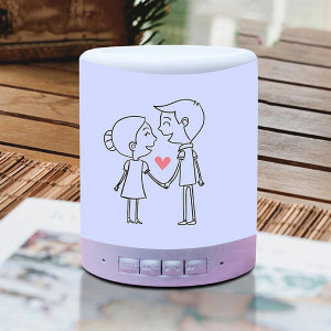 I Love You Personalized Bluetooth Lamp Speaker