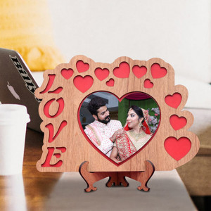 Love Personalized Wooden Frame