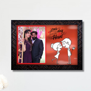 Love you Everyday Personalized Frame