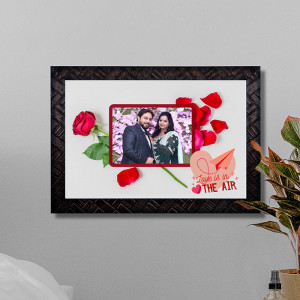 Love is in the Air Personalized Frame