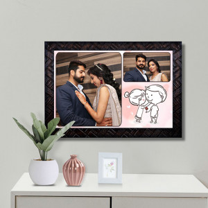 Unconditional Love Personalized Couple Frame