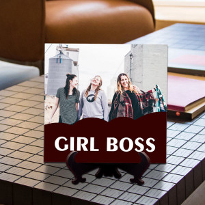 Personalized Girl Boss Tile