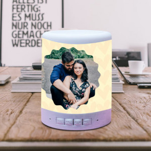 Personalized Bhaiya Bhabhi Bluetooth Lamp Speaker