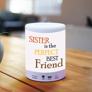 Sister is Perfect Friend Personalized BT Speaker