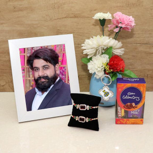 Personalize Best Brother Ever Rakhi Hamper Set