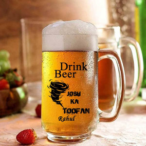 Josh Ka Toofan Personalized Beer Mug