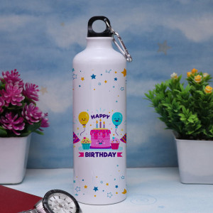 Personalized Happy Birthday Sipper Bottle