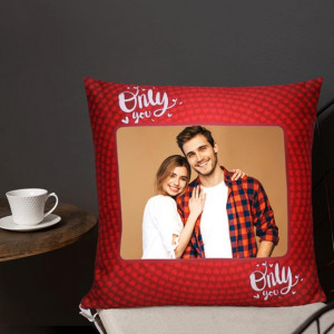 Only You Personalized Cushion