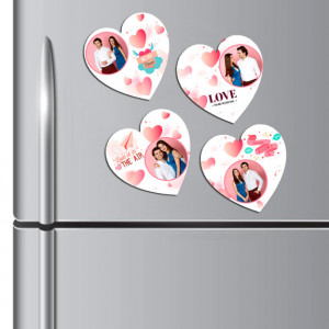 Personalized Loving Couple Fridge Magnet Set