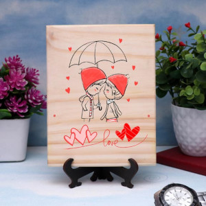 Love Wooden Plaque