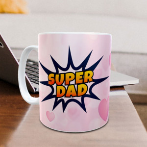 Personalize Mug for Super Dad